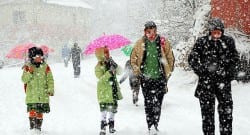 Bu illerde okullar tatil edildi!