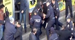 İtfaiye ile polis birbirine girdi!