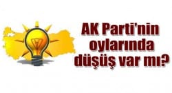 AK Parti’nin oyları düştü mü?