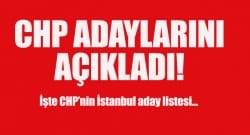 CHP’nin İstanbul ilçe adayları belli oldu!