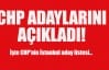 CHP’nin İstanbul ilçe adayları belli oldu!