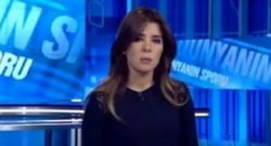 NTVSpor spikeri ağlayarak haber sundu!