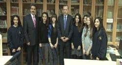 Başbakan, Kandilli Kız Lisesi’ni ziyaret etti!