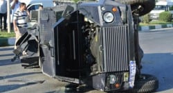 Özel Harekat aracı takla attı! 1 şehit…