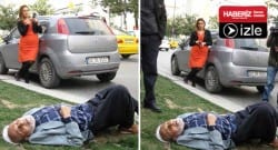 Sürücünün umursamaz tavrı tepki çekti!