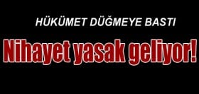 Taşerona nihayet yasak geliyor!