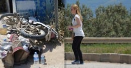 Minibüste tesadüfen gördü şok oldu!