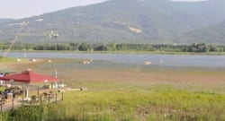 Sapanca Gölü’nü kuraklık vurdu!