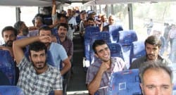 Türk şoförlerimizi teslim aldık!