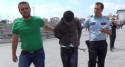 Polis aracından kaçan zanlı E-5 Karayolu üzerinde yakalandı!