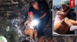 Engelli kızın surlardaki korku dolu anları!