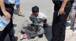 Güzellik merkezi sahibine saldıran kişiyi mahalleli yakaladı!