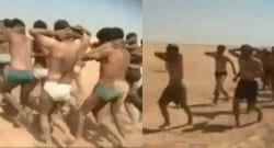 IŞİD, 200’e yakın rejim askerini yarı çıplak infaz etti!