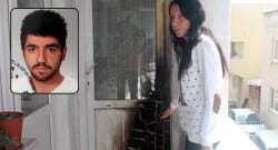 Boşanma davası açan eşinin evine molotof attı!