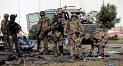 NATO konvoyuna intihar saldırısı: 3 kişi hayatını kaybetti!