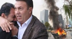 Seyir halindeki otomobil yol ortasında yandı!