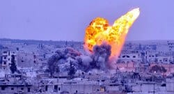 Kobani’de IŞİD savaş uçakları koalisyonunu bombaladı!