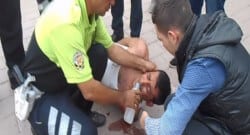 Eksik evraklı motosiklet sürücüsü dehşet saçtı!