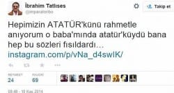 İbrahim Tatlıses’in bu Twitter’daki bu mesajı tepki çekti!