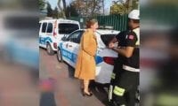Bağıran kadına polisin tepkisi: ‘Lan bağırmayın hanımefendi’