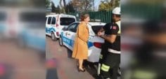 Bağıran kadına polisin tepkisi: ‘Lan bağırmayın hanımefendi’